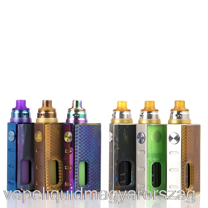 Wismec Luxotic Bf 100w Kezdőkészlet Fekete Méhsejt Gyanta Vape Folyadék
